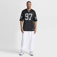 Men's Nike Tonka Hemingway  Black Las Vegas Raiders Team Game Jersey