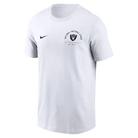 Men's Nike  White Las Vegas Raiders Essential T-Shirt