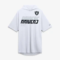 T-shirt à capuche Nike blanc Las Vegas Raiders pour homme