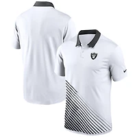 Polo Nike Las Vegas Raiders Vapor Performance pour homme - Blanc