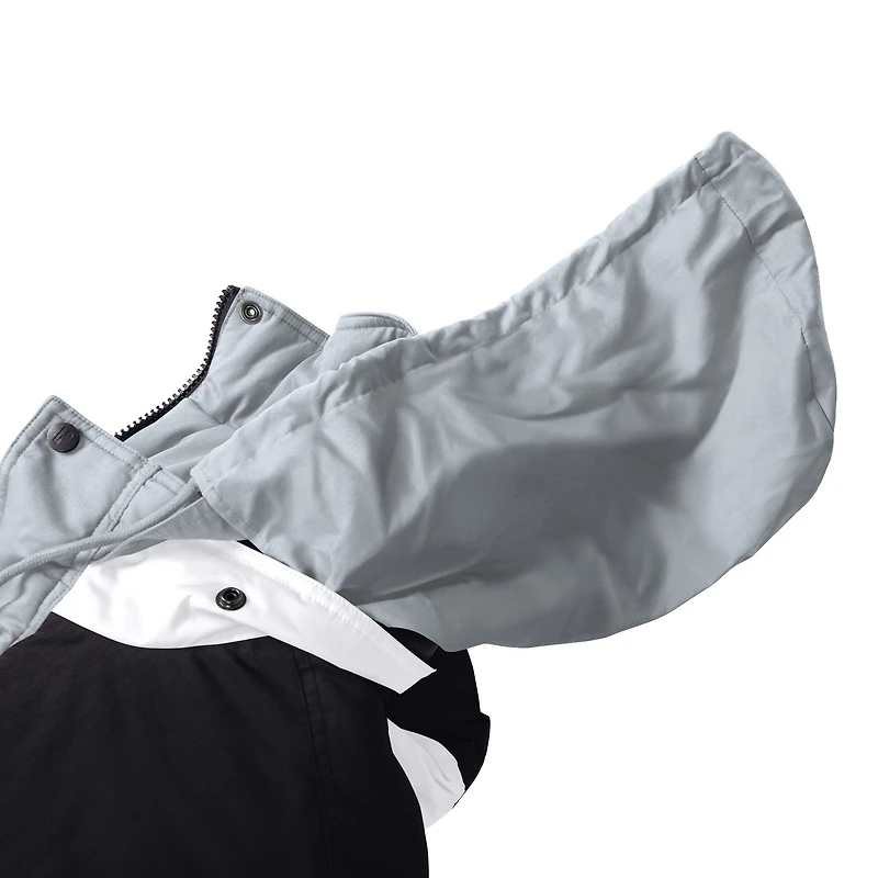 Veste à capuche zippée intégrale pour homme, modèle Pro Player noir et argent, logo des Raiders de Las Vegas