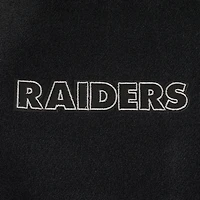 Men's Pro Standard Black Las Vegas Raiders Full-Zip Varsity Jacket