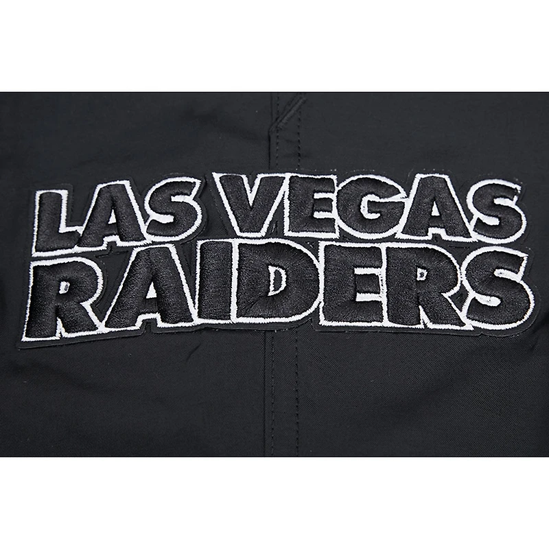 Short tissé Pro Standard noir Las Vegas Raiders pour hommes