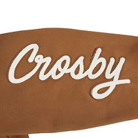 Men's Pro Standard Maxx Crosby Brown Las Vegas Raiders Pullover Crewneck Sweatshirt