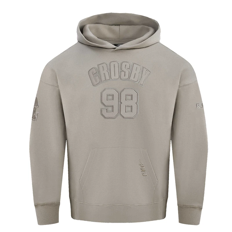 Sweat à capuche Pro Standard Maxx Crosby Tan pour homme avec nom et numéro de joueur des Las Vegas Raiders