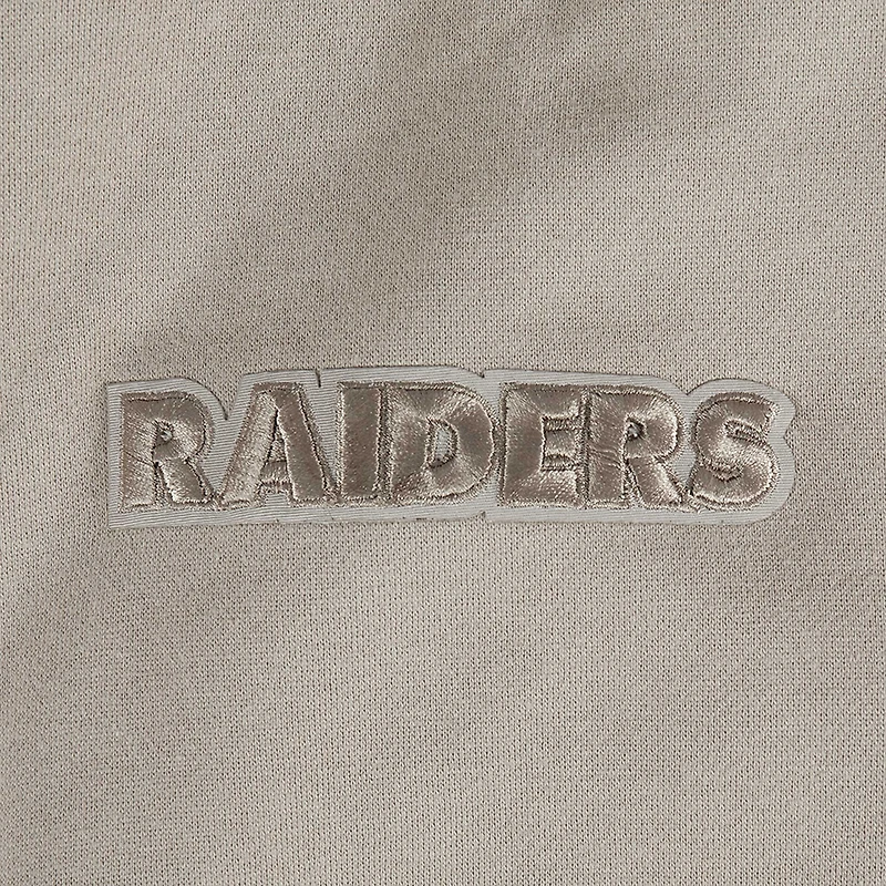 Sweat à capuche Pro Standard Maxx Crosby Tan pour homme avec nom et numéro de joueur des Las Vegas Raiders