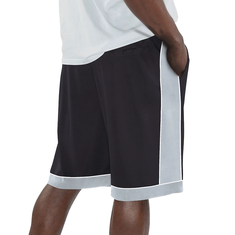 Men's Starter Black/Silver Las Vegas Raiders Fan Favorite Fashion Shorts