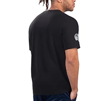 T-shirt graphique Starter noir/argent pour hommes des Las Vegas Raiders Finish Line Extreme