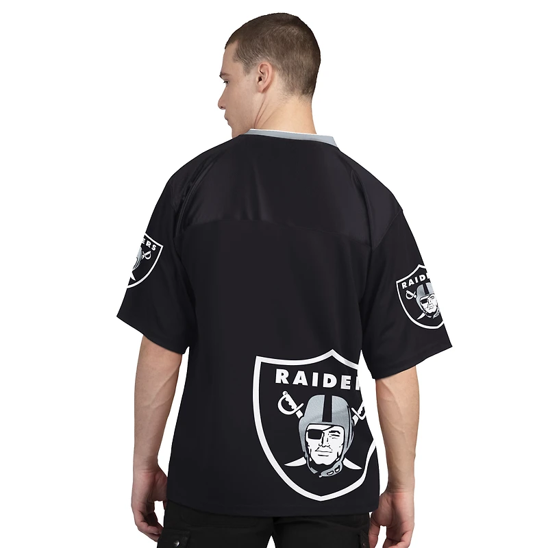 Men's Starter  Black/White Las Vegas Raiders Short Sleeve & Long T-Shirt Combo Pack