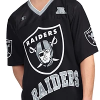 Men's Starter  Black/White Las Vegas Raiders Short Sleeve & Long T-Shirt Combo Pack