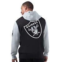 Sweat à capuche noir Starter Extreme Las Vegas Raiders pour homme