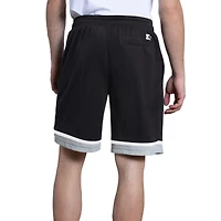 Men's Starter  Black Las Vegas Raiders Power Play Mesh Shorts