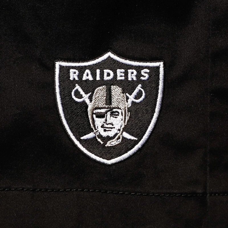 Short Tommy Bahama noir Las Vegas Raiders Boracay en trois mélanges pour homme