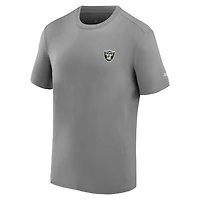 T-shirt Tommy Bahama gris Las Vegas Raiders Thirst & Gull pour hommes