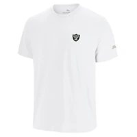 Men's Tommy Bahama White Las Vegas Raiders Sport Torchdown Graphic T-Shirt