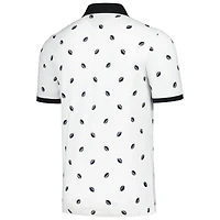 Polo Tommy Hilfiger blanc Las Vegas Raiders Bryce Pique pour hommes