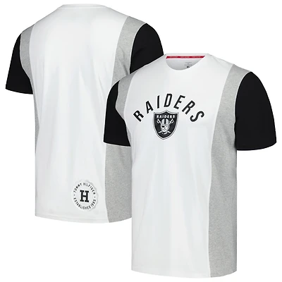 T-shirt Tommy Hilfiger blanc Las Vegas Raiders Philip pour hommes
