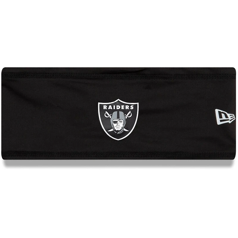 Bandeau COOLERA du camp d'entraînement officiel New Era Las Vegas Raiders noir