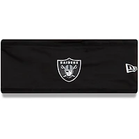 Bandeau COOLERA New Era noir officiel du camp d'entraînement des Raiders de Las Vegas