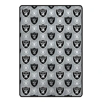 Pegasus Las Vegas Raiders 66" x 95" Oversized Logo Roll Ultra Cozy Blanket