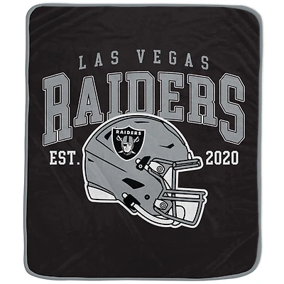 Couverture ultra douce Pegasus Las Vegas Raiders Vintage Arch 50" x 60"