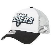 Preschool New Era White Las Vegas Raiders 9FORTY A-Frame Adjustable Hat