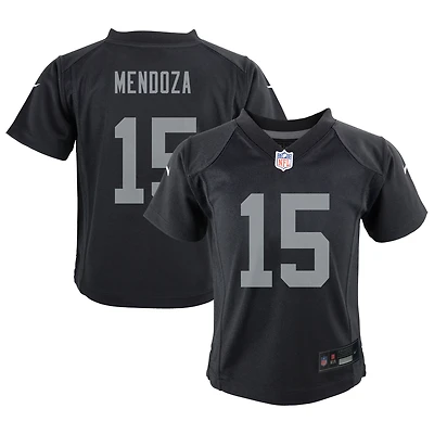 Preschool Nike Fernando Mendoza Black Las Vegas Raiders Team Game Player Jersey