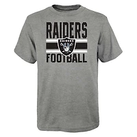 Preschool Silver/Black Las Vegas Raiders Fan Fave T-Shirt Combo Set