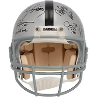 Raiders Legends Autographed Riddell Authentic Helmet with 12 Signatures - Limited Edition of 25
