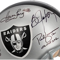 Raiders Legends Autographed Riddell Authentic Helmet with 12 Signatures - Limited Edition of 25