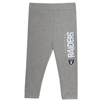 Ensemble deux pièces pour tout-petits avec haut à capuche manches longues et leggings Las Vegas Raiders Club House