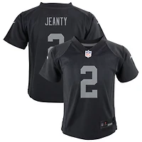 Toddler Nike Ashton Jeanty Black Las Vegas Raiders Team Game Jersey