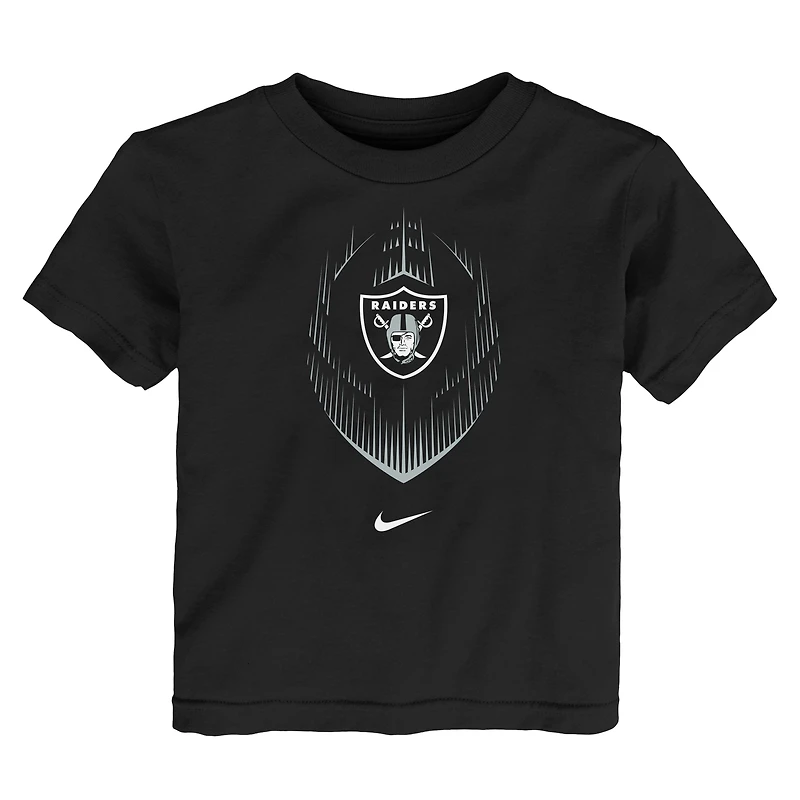 T-shirt Nike noir pour enfant Las Vegas Raiders Legend Icon Performance