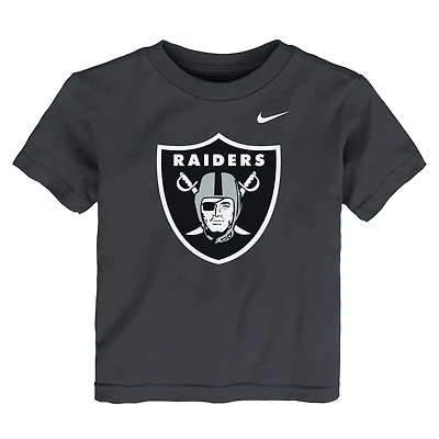 Toddler Nike Black Las Vegas Raiders Logo T-Shirt