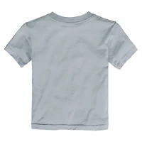 T-shirt Nike gris Icon Legend des Las Vegas Raiders pour tout-petit
