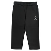 Ensemble sweat à capuche et pantalon en polaire noir pour enfant Outerstuff des Las Vegas Raiders