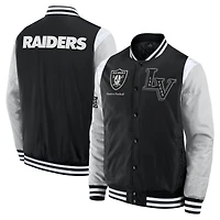 Unisex Fanatics  Black Las Vegas Raiders Elements Elite Full-Snap Jacket