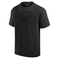 Unisex Fanatics Black Las Vegas Raiders Elements Flex Tri-Blend T-Shirt
