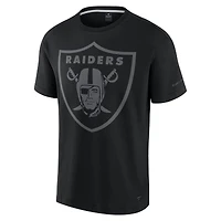 T-shirt unisexe emblématique des Las Vegas Raiders noir Fanatics