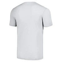 Unisex Homage Ash Las Vegas Raiders The NFL ASL Collection by Love Sign American Language T-Shirt