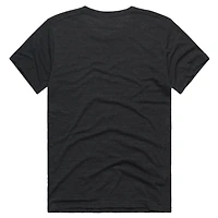 T-shirt unisexe en mélange de trois matières, hommage à Bo Jackson, illustration classique des Las Vegas Raiders au charbon bois