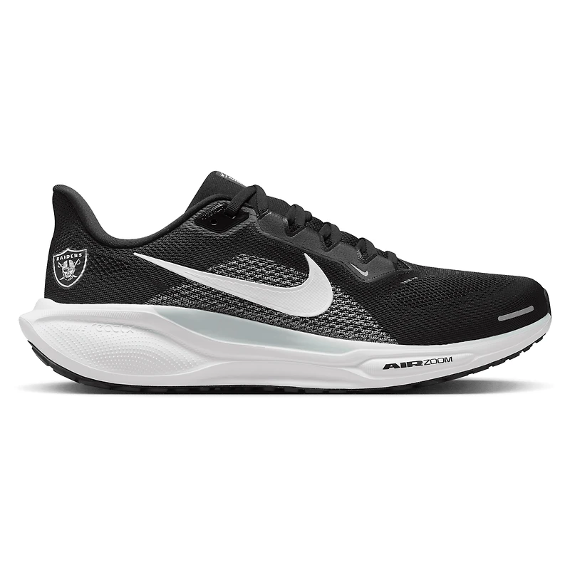 Baskets Nike Air Zoom Pegasus 41 noires unisexes des Las Vegas Raiders
