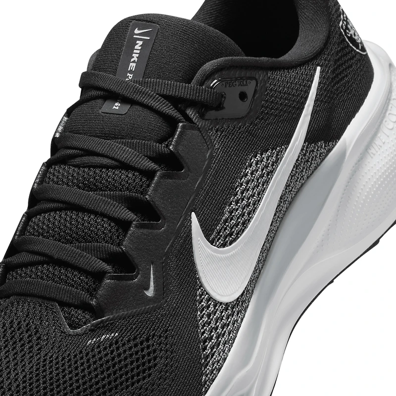 Baskets Nike Air Zoom Pegasus 41 noires unisexes des Las Vegas Raiders