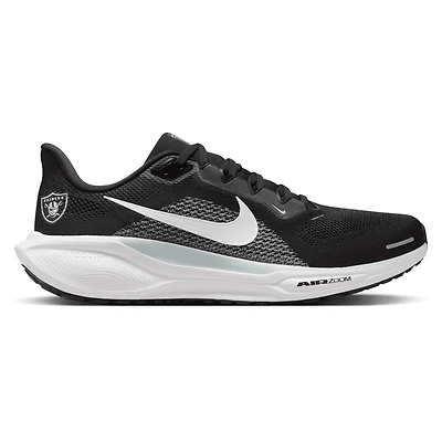 Baskets Nike Air Zoom Pegasus 41 noires unisexes des Las Vegas Raiders