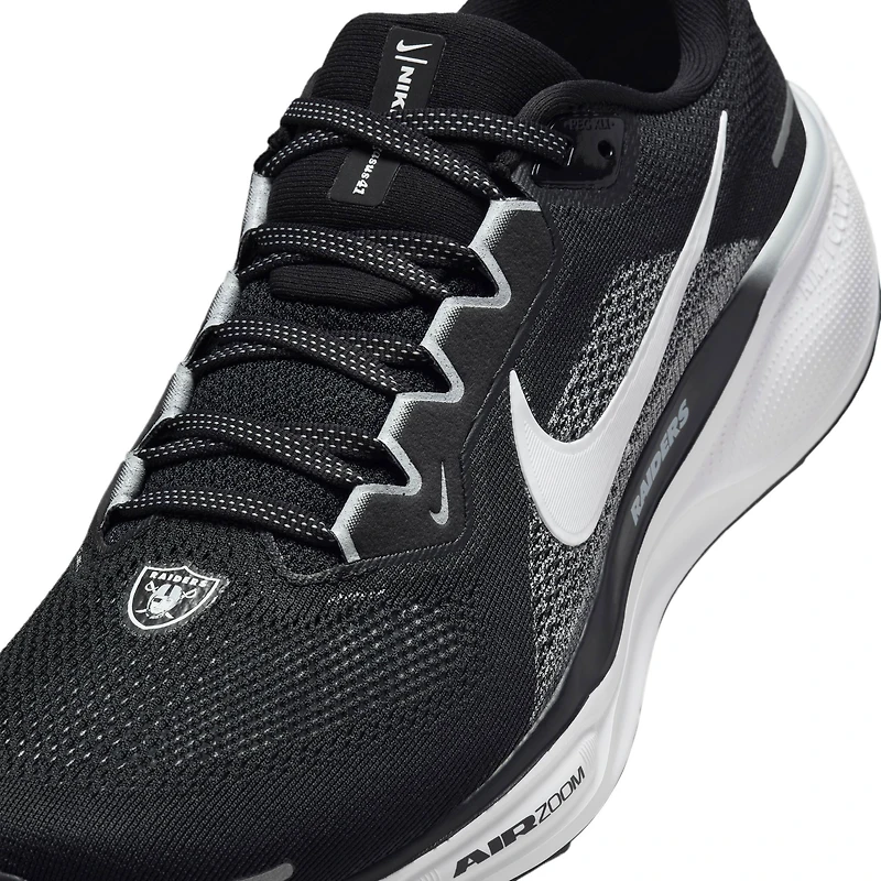 Unisex Nike Black Las Vegas Raiders Zoom Pegasus 41 Running Shoes