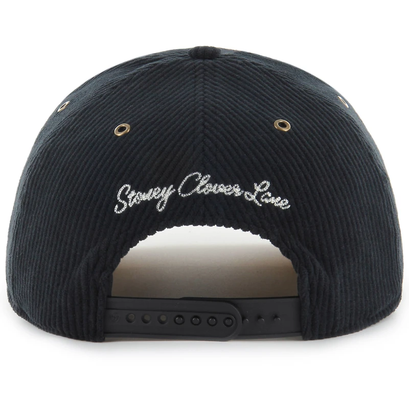 Unisex Stoney Clover Lane x '47 Black Las Vegas Raiders Touch Down Hitch Adjustable Hat