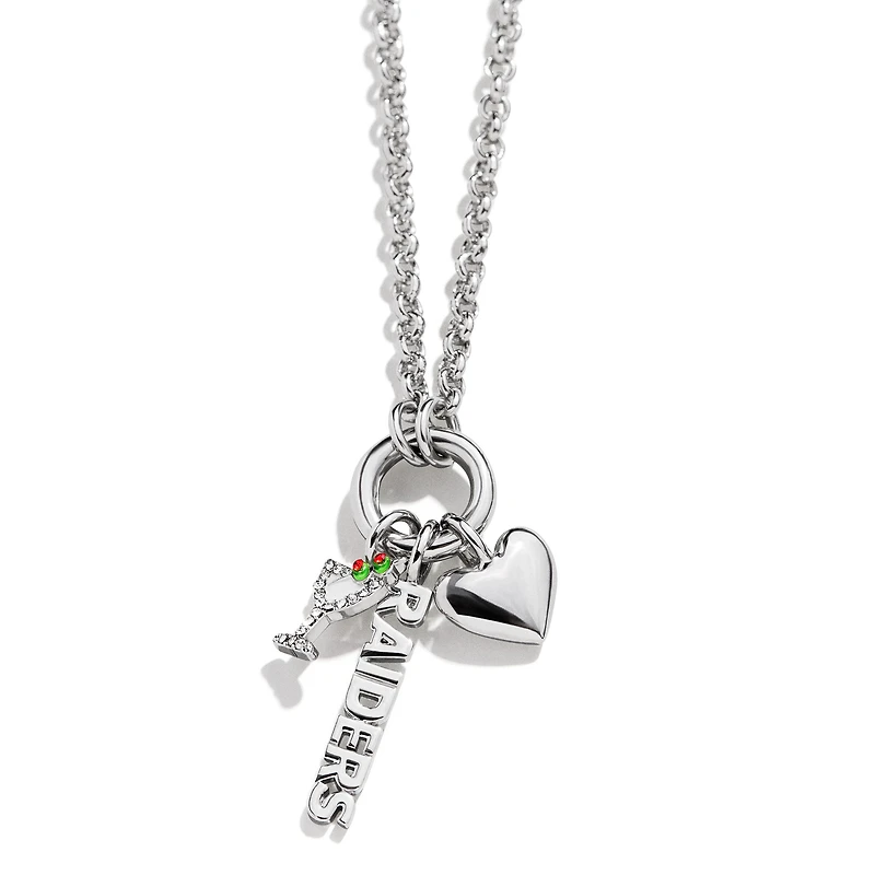 WEAR by Erin Andrews Las Vegas Raiders Charm Necklace