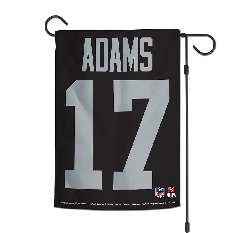 WinCraft Davante Adams Las Vegas Raiders 12" x 18" Player Double-Sided Garden Flag