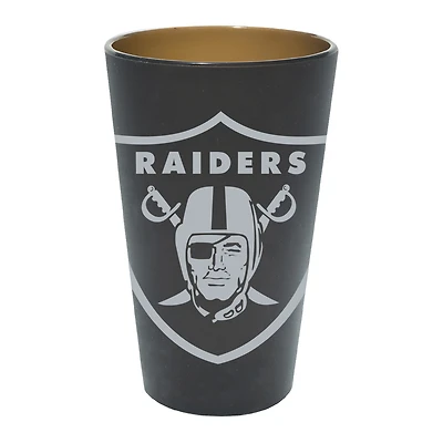 WinCraft Las Vegas Raiders 16oz. Verre à pinte en silicone couleur équipe