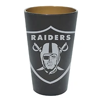 WinCraft Las Vegas Raiders 16oz. Verre à pinte en silicone couleur équipe